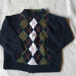 Gymboree boys 2T navy blue sweater